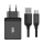 Ładowarka do smartfonów Silver Monkey Ładowarka sieciowa GaN 65W + kabel USB-C  2m.